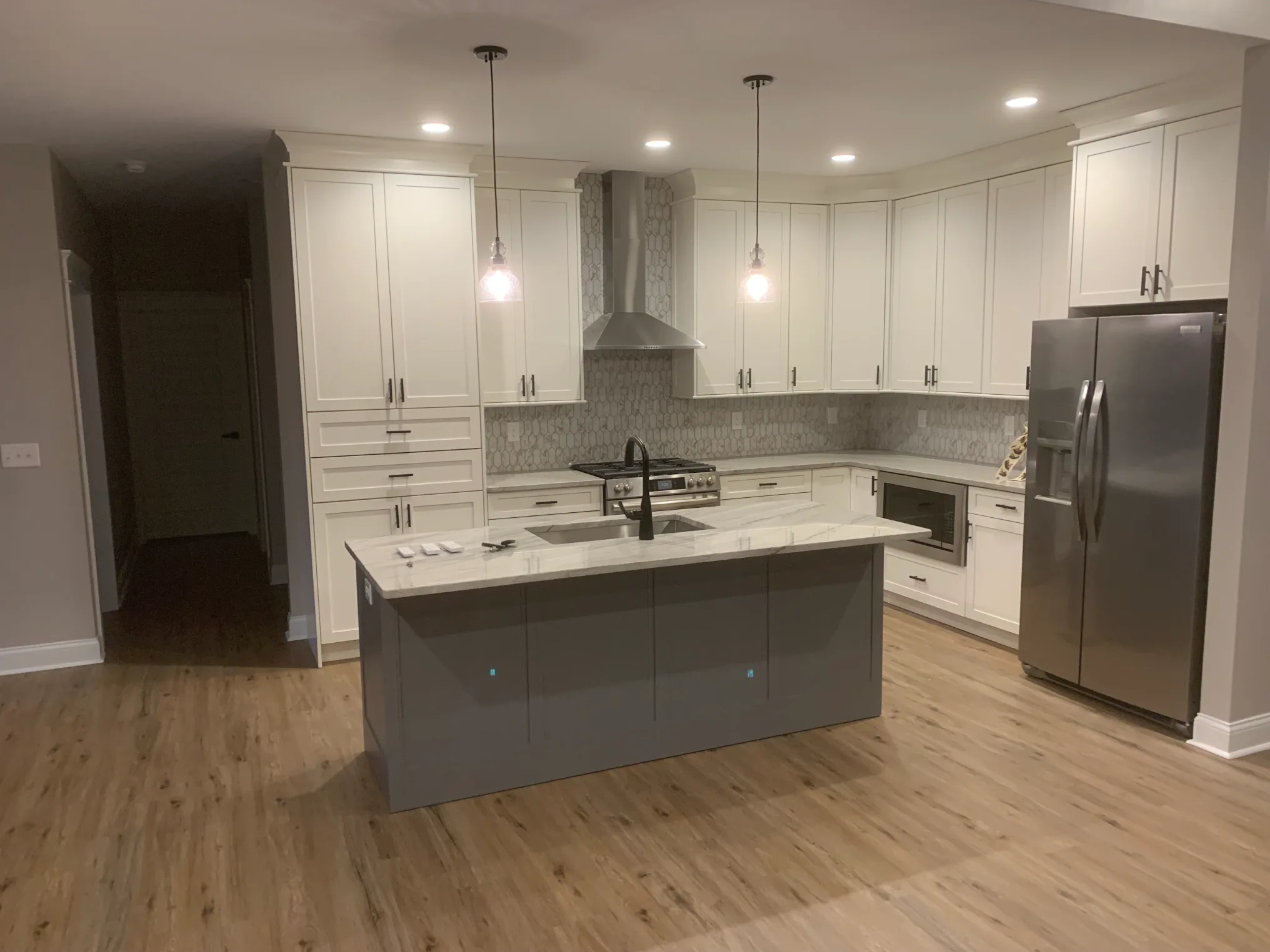 Built-in shelving Scott County