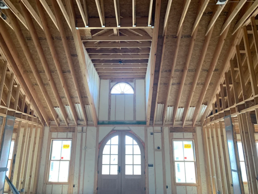 Trim carpentry project