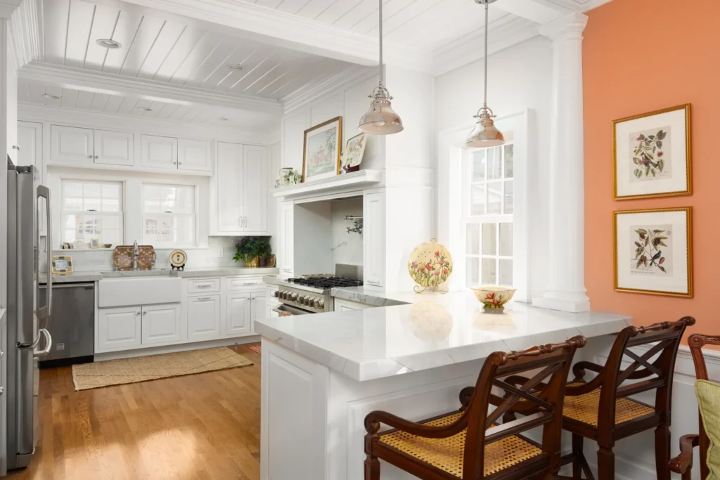Built-in shelving Bourbon County